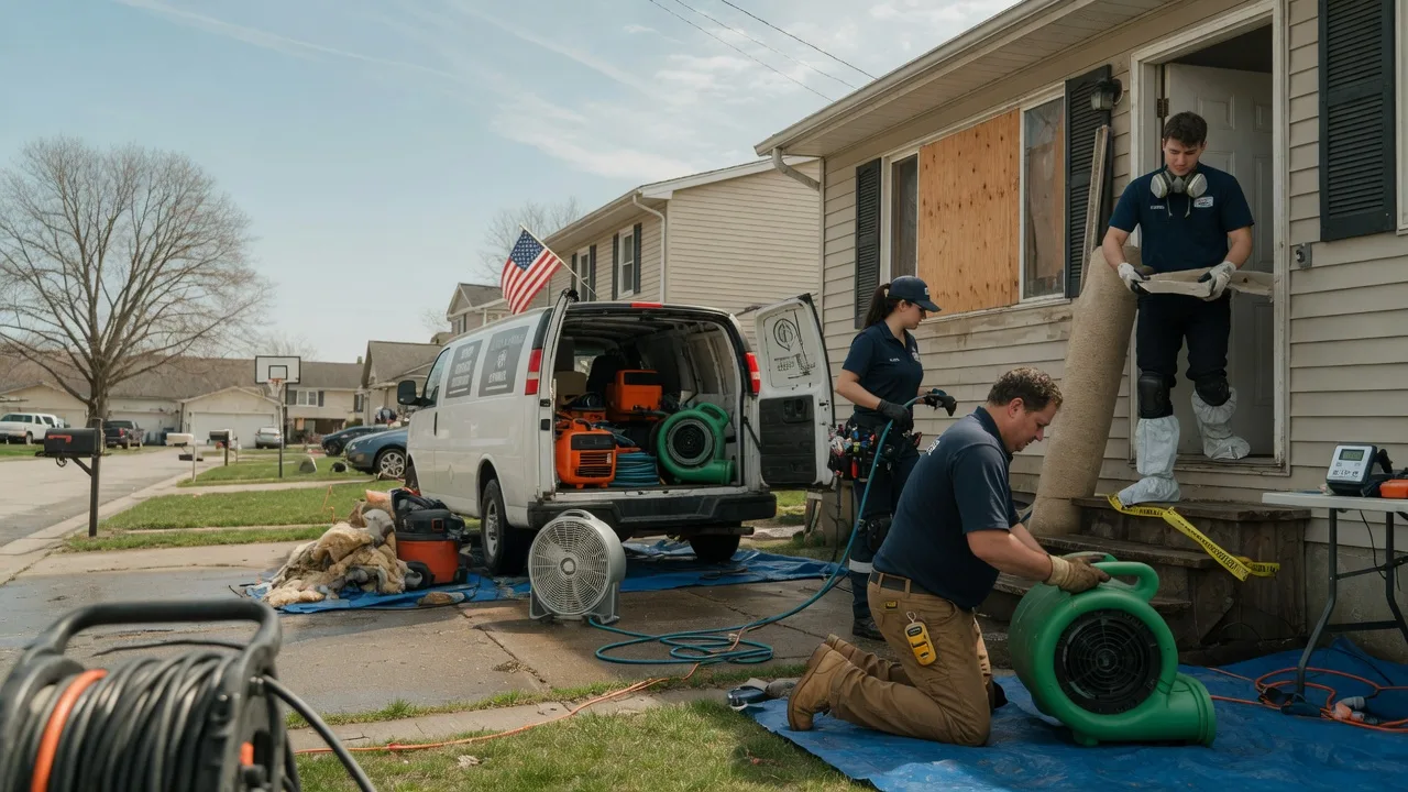 Water Damage Restoration in Montgomery, LA near me